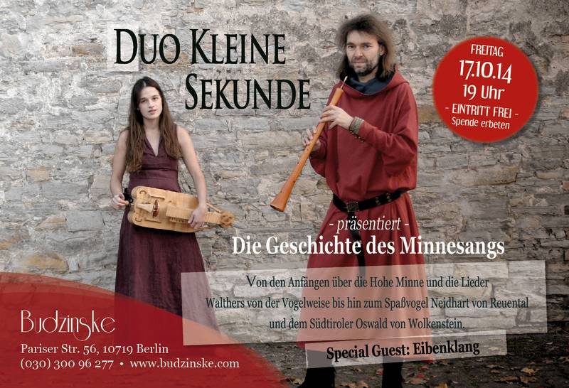 DUO KLEINE SEKUNDE - Minnesang