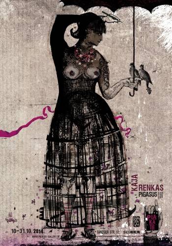 Ausstellung KAJA RENKAS – PLAKATKUNST