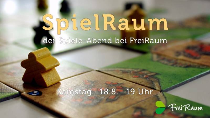 SpielRaum: zusammen spielen. Spieleabend bei FreiRaum.