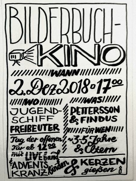 Bilderbuchkino und Kerzengiessen beim Tag des offenen Schiffes