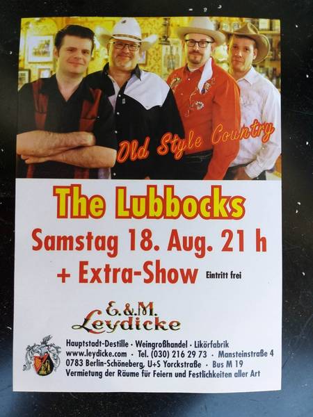 The Lubbocks + Extra-Show - Leydicke in Schöneberg 