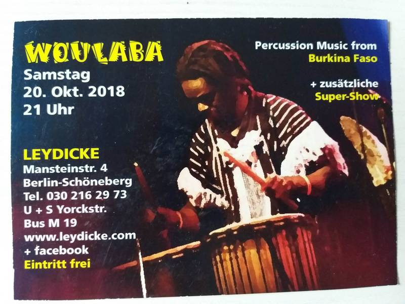  WOULABA & Friends - Leydicke in Schöneberg