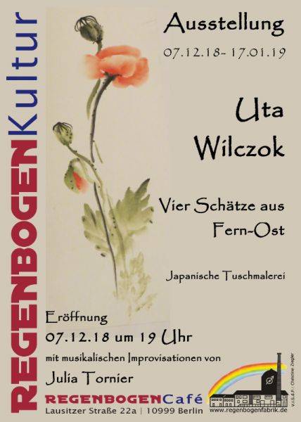 "Vier Schätze aus Fern-Ost" - Ausstellung im RegenbogenCafé