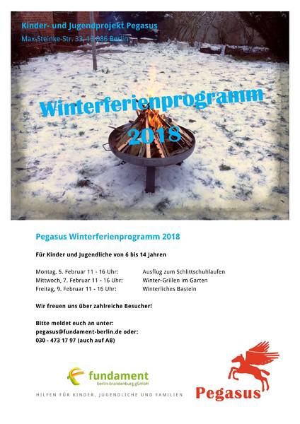 Pegasus Winterferienprogramm