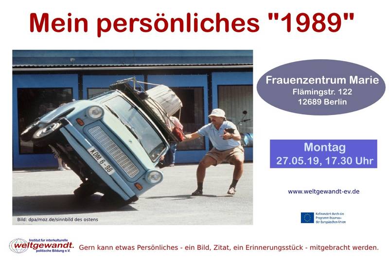 Mein persönliches "1989"