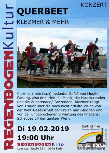 "Querbeet" - Konzert im RegenbogenKino