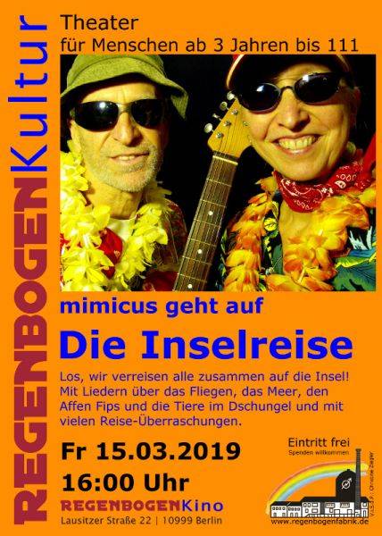 "Die Inselreise" - Musiktheater im RegenbogenKino
