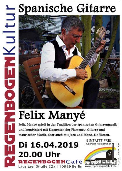 "Spanische Gitarre" - Konzert im RegenbogenCafé