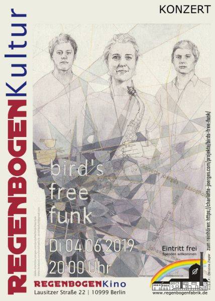 "Birds Free Funk" - Konzert im RegenbogenKino 
