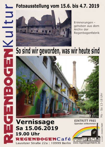 "So sind wir geworden, was wir heute sind" - Fotoausstellung im RegenbogenCafé