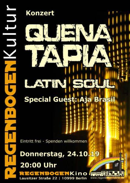 "Latin Soul & more" - Konzert im RegenbogenCafé
