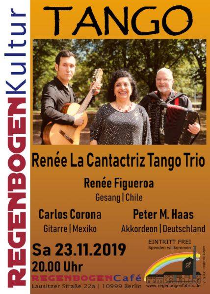"Tango-Konzert" - im RegenbogenCafé