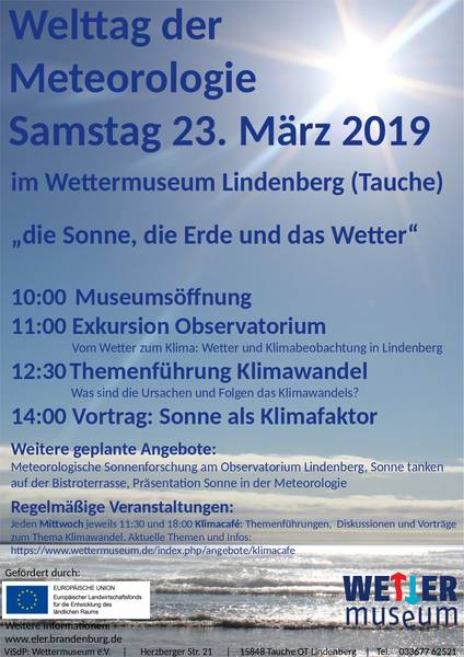 Thementag: Sonne, Klima, Mensch