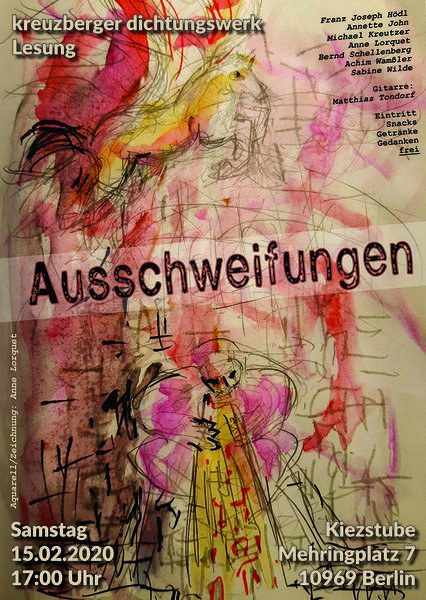 Ausschweifungen. Lesung des kreuzberger dichtungswerks.kdw