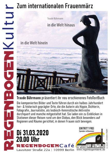"In die Welt hinaus, in die Welt hinein" - Buchvorstellung im RegenbogenCafé