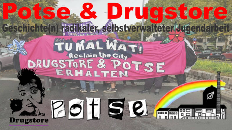 "Potse & Drugstore" - Café-Gespräch live aus der Regenbogenfabrik