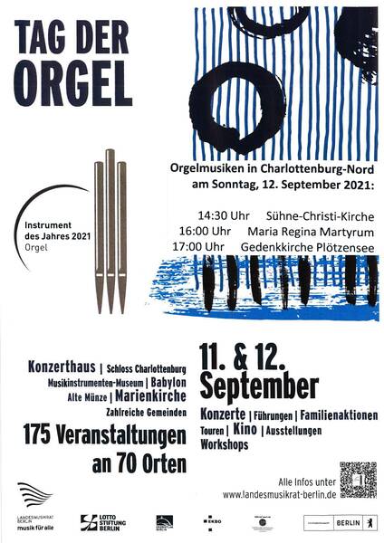 Tag der Orgel – 11. & 12. September 2021