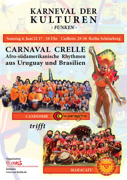 Karneval der Kulturen - Funken - Carnaval Crelle - Candombe & Maracatu