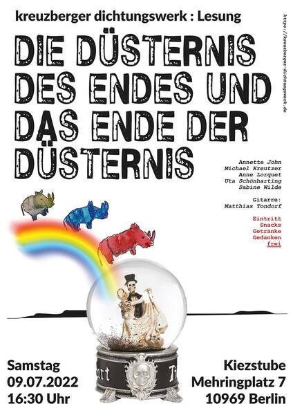 Die Düsternis des Endes und das Ende der Düsternis. Lesung