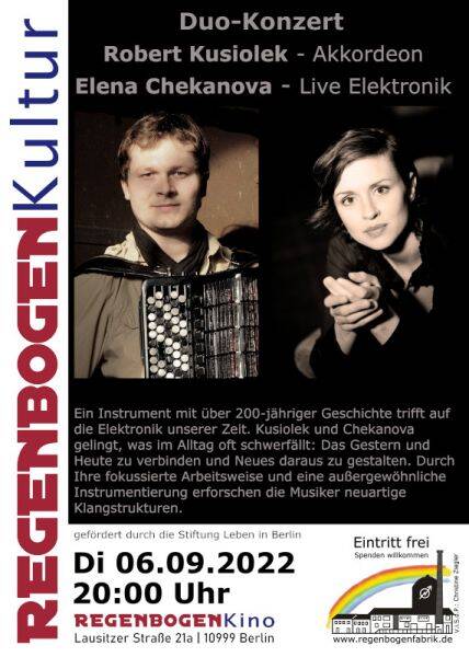 "Duo-Konzert" - im RegenbogenKino