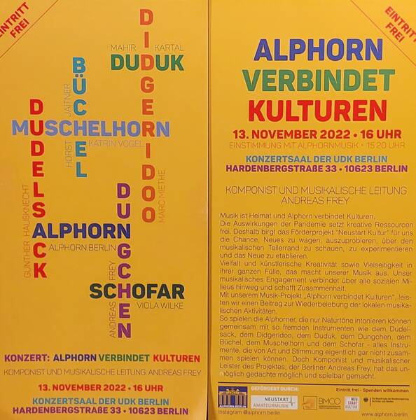 Das Alphorn verbindet Kulturen