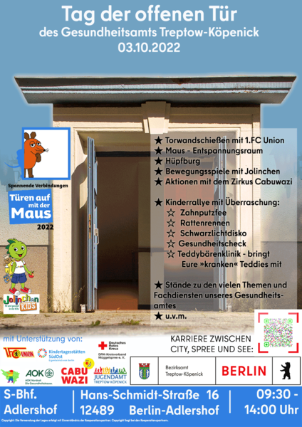 Tag der offenen Tür beim Gesundheitsamt Treptow-Köpenick