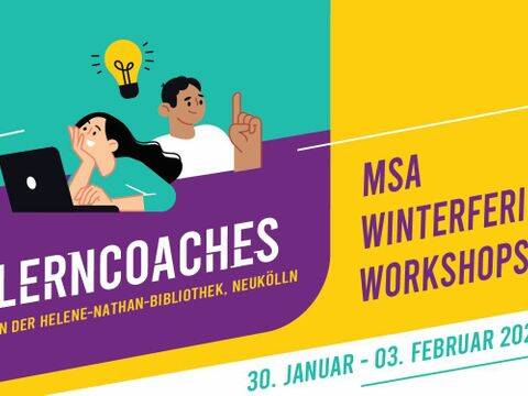 MSA Winterferien Workshops zu Präsentationen, Richtiges zitieren und Quellenangaben, Bewerbungstraining