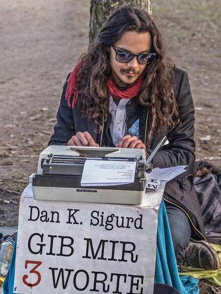 Gib mir 3 Worte - Lesung mit Autor Dan K. Sigurd