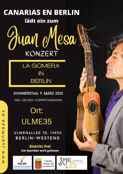 Konzert: Juan Mesa – La Gomera in Berlin