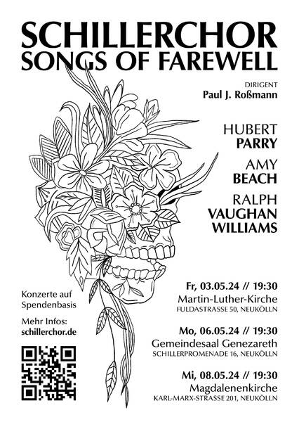 Chorkonzert: Songs Of Farewell by @schillerchor