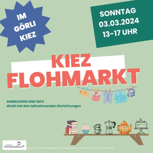 "Kiezflohmarkt" im RegenbogenCafé