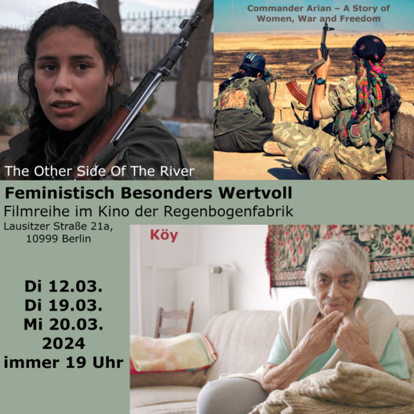 Aus der Filmreihe "Feministisch Besonders Wertvoll" - Filme im RegenbogenKino