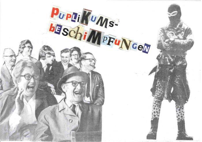 "Publikumsbeschimpfungen - Abgesänge auf die Szene" - PunkRock-Lesung im RegenbogenCafé