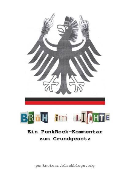 "Make Punk Not War" - Punkrock-Lesung im RegenbogenCafé