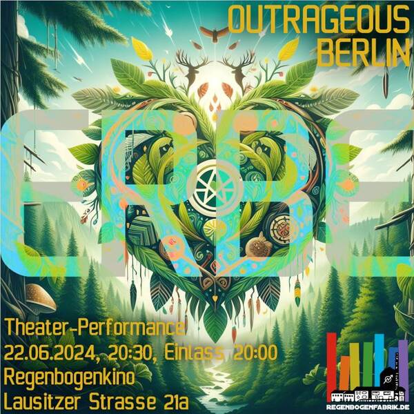 "Outrageous Berlin" - Theater-Performance im RegenbogenKino