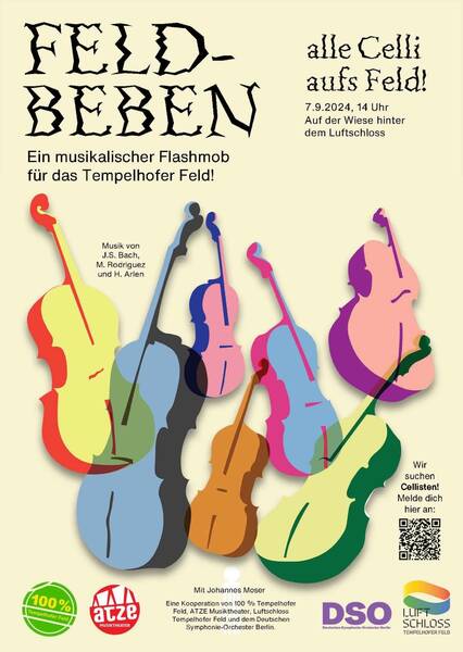 FELDBEBEN – ein musikalischer Flashmob für das Tempelhofer Feld
