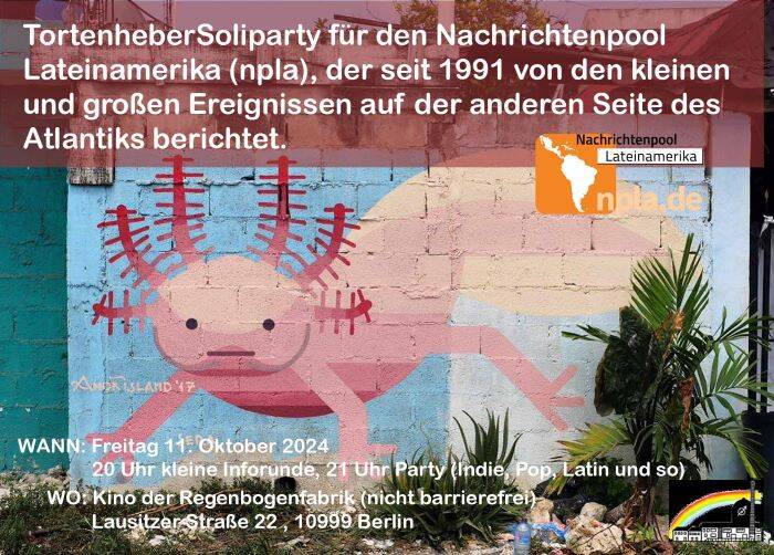 "Tortenheber-Soliparty" - im RegenbogenKino