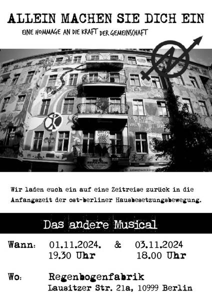 "Allein machen sie dich ein" - Dokufilm im RegenbogenKino