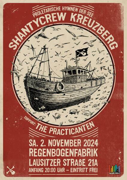 "Shantycrew & The Practicanten" - Konzert im RegenbogenKino