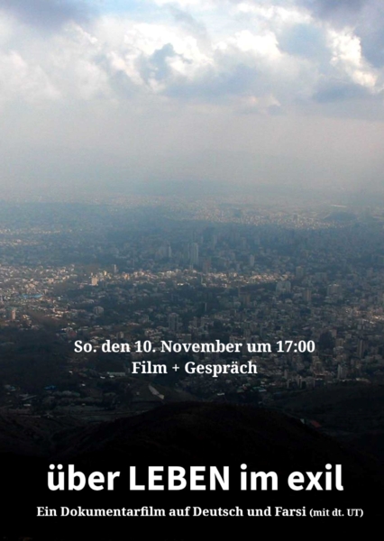 "über LEBEN im exil" - Filmaufführung im RegenbogenKino