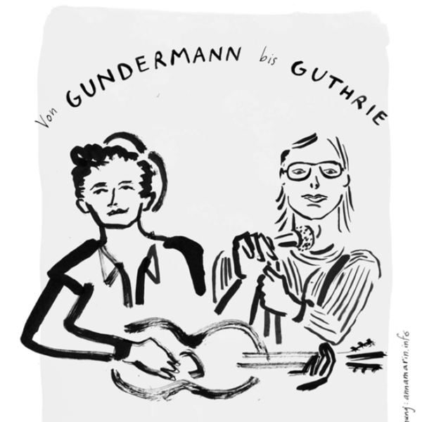 "Von Gundermann bis Guthrie" - Volksmusik von hier & dort im RegenbogenKino