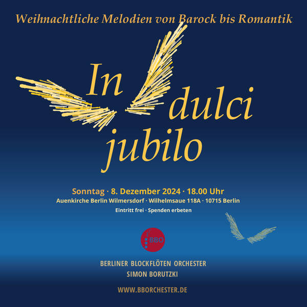 In dulci jubilo - Berliner Blockflöten Orchester