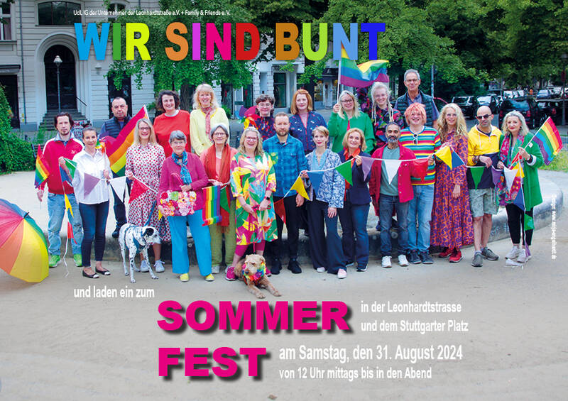Sommerfest in der Leonhardtstraße