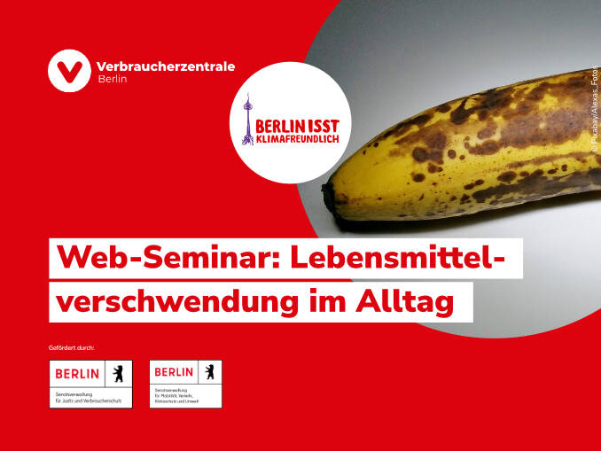 Web-Seminar: Lebensmittelverschwendung im Alltag