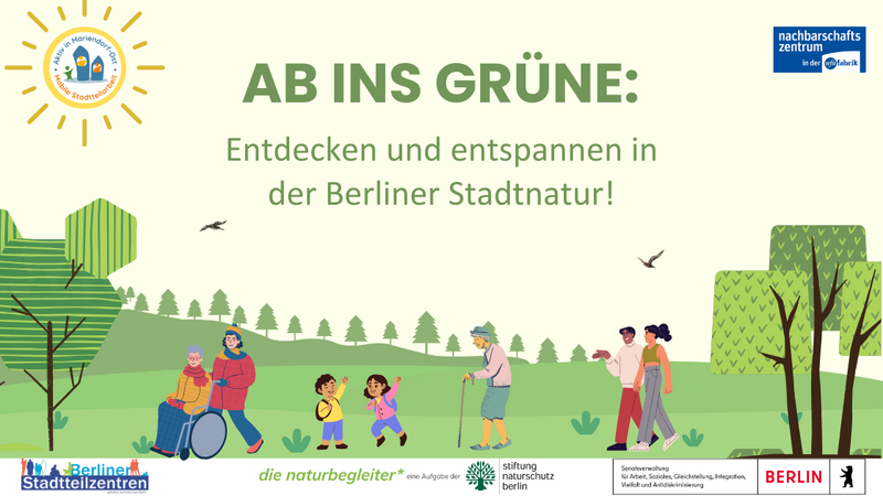 Spaziergang mit Naturbegleiter*in – Stadtnatur erleben in Mariendorf-Ost
