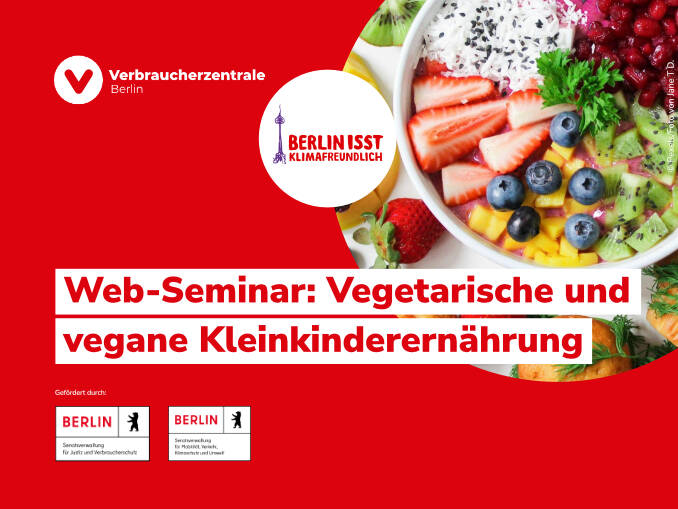 Web-Seminar: Vegane und vegetarische Kleinkindernährung