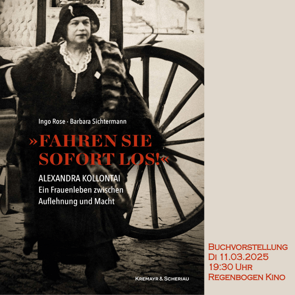 "Fahren Sie sofort los!" - Buchvorstellung im RegenbogenKino