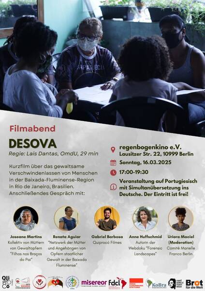 "Desova" - Film im RegenbogenKino