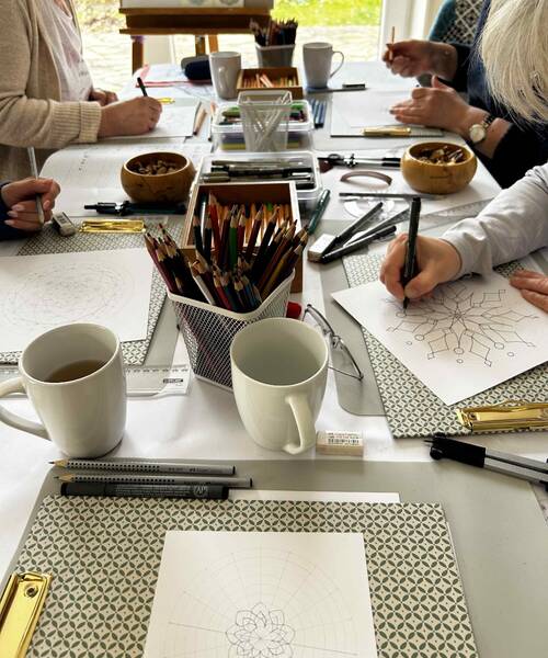 Entspanntes Zeichnen - Gemeinsam kreativ werden. Kreativ Workshop