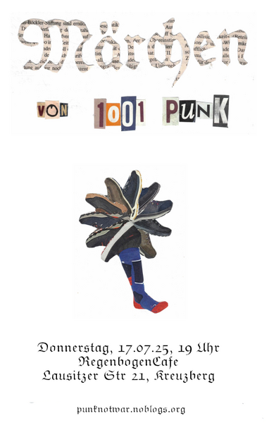 "Märchen von 1001 Punk" - im RegenbogenCafé